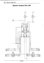 Предварительный просмотр 301 страницы Saab 9000 1995 Service Manual