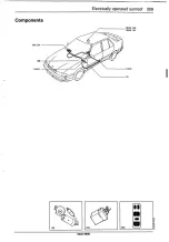 Предварительный просмотр 312 страницы Saab 9000 1995 Service Manual