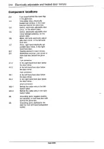 Предварительный просмотр 317 страницы Saab 9000 1995 Service Manual