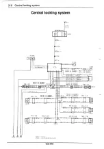 Предварительный просмотр 319 страницы Saab 9000 1995 Service Manual