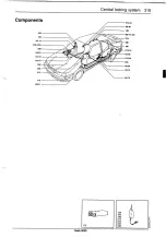 Предварительный просмотр 322 страницы Saab 9000 1995 Service Manual