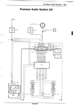 Предварительный просмотр 338 страницы Saab 9000 1995 Service Manual