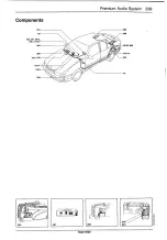 Предварительный просмотр 342 страницы Saab 9000 1995 Service Manual