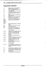 Предварительный просмотр 345 страницы Saab 9000 1995 Service Manual