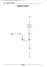 Предварительный просмотр 351 страницы Saab 9000 1995 Service Manual