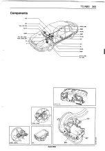 Предварительный просмотр 368 страницы Saab 9000 1995 Service Manual