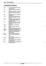 Предварительный просмотр 371 страницы Saab 9000 1995 Service Manual