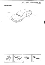 Предварительный просмотр 384 страницы Saab 9000 1995 Service Manual