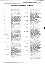 Предварительный просмотр 394 страницы Saab 9000 1995 Service Manual