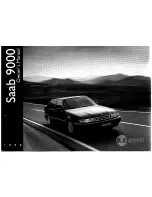 Saab 9000 M 1998 Owner'S Manual предпросмотр