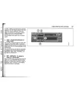 Предварительный просмотр 38 страницы Saab 9000 M 1998 Owner'S Manual