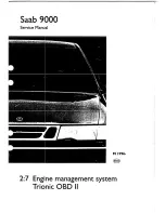 Preview for 1 page of Saab 9000 Service Manual