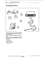 Предварительный просмотр 25 страницы Saab 9000 Service Manual