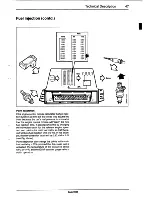 Предварительный просмотр 50 страницы Saab 9000 Service Manual