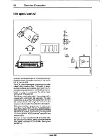 Предварительный просмотр 57 страницы Saab 9000 Service Manual