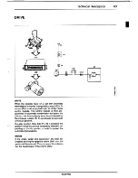 Предварительный просмотр 66 страницы Saab 9000 Service Manual