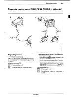 Предварительный просмотр 104 страницы Saab 9000 Service Manual