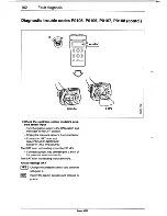 Предварительный просмотр 105 страницы Saab 9000 Service Manual