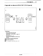 Предварительный просмотр 114 страницы Saab 9000 Service Manual