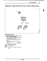 Предварительный просмотр 116 страницы Saab 9000 Service Manual