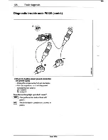 Предварительный просмотр 129 страницы Saab 9000 Service Manual