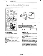 Предварительный просмотр 131 страницы Saab 9000 Service Manual