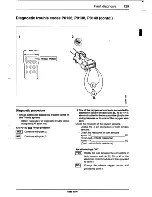 Предварительный просмотр 132 страницы Saab 9000 Service Manual