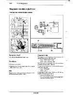 Предварительный просмотр 135 страницы Saab 9000 Service Manual