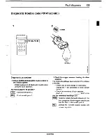 Предварительный просмотр 136 страницы Saab 9000 Service Manual