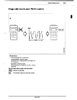 Предварительный просмотр 138 страницы Saab 9000 Service Manual