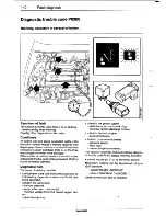 Предварительный просмотр 143 страницы Saab 9000 Service Manual