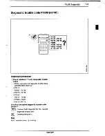 Предварительный просмотр 144 страницы Saab 9000 Service Manual