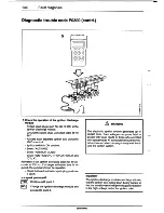 Предварительный просмотр 147 страницы Saab 9000 Service Manual