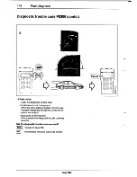 Предварительный просмотр 149 страницы Saab 9000 Service Manual