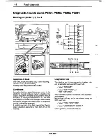 Предварительный просмотр 151 страницы Saab 9000 Service Manual