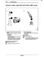 Предварительный просмотр 155 страницы Saab 9000 Service Manual