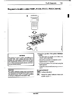 Предварительный просмотр 156 страницы Saab 9000 Service Manual