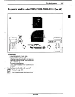 Предварительный просмотр 160 страницы Saab 9000 Service Manual