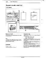 Предварительный просмотр 161 страницы Saab 9000 Service Manual