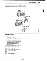 Предварительный просмотр 162 страницы Saab 9000 Service Manual