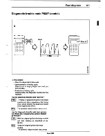 Предварительный просмотр 164 страницы Saab 9000 Service Manual