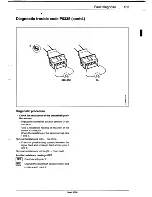 Предварительный просмотр 166 страницы Saab 9000 Service Manual