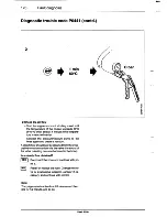 Предварительный просмотр 181 страницы Saab 9000 Service Manual