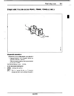 Предварительный просмотр 184 страницы Saab 9000 Service Manual