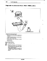 Предварительный просмотр 189 страницы Saab 9000 Service Manual