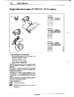 Предварительный просмотр 201 страницы Saab 9000 Service Manual