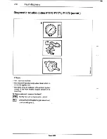 Предварительный просмотр 203 страницы Saab 9000 Service Manual