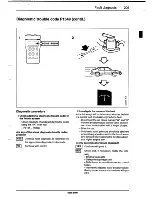 Предварительный просмотр 208 страницы Saab 9000 Service Manual