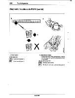 Предварительный просмотр 209 страницы Saab 9000 Service Manual