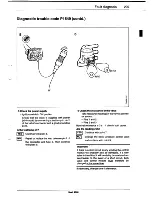 Предварительный просмотр 210 страницы Saab 9000 Service Manual